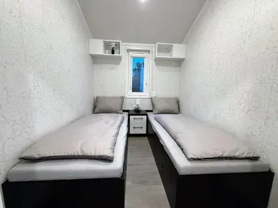 Ein Bett oder Betten in einem Zimmer der Unterkunft TRB - Tiny Rooms Bodensee 1