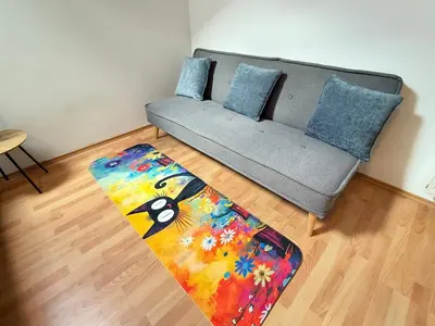 Ein Sitzbereich in der Unterkunft Loft 73