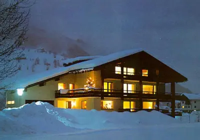Haus Bruegge im Winter