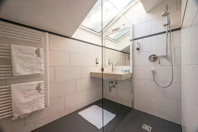 Ein Badezimmer in der Unterkunft Apartment in Brand bei Bludenz - Montafon 51805