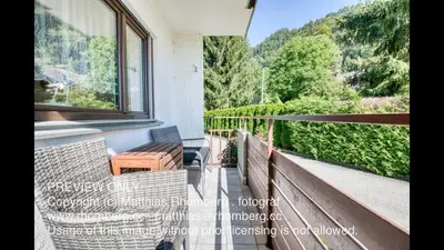 Ein Balkon oder eine Terrasse in der Unterkunft NEU! Wohnung Casa Montana Raumüberlassung siehe Text zur Unterkunft