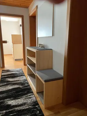 Ein Bett oder Betten in einem Zimmer der Unterkunft Appart Ausblick
