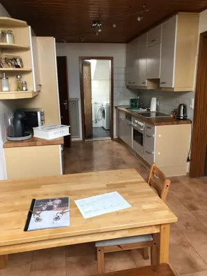 Küche/Küchenzeile in der Unterkunft Mühlebach Apartment