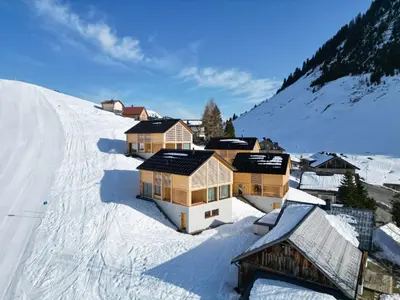 Naturlandschaft in der Nähe des Chalets