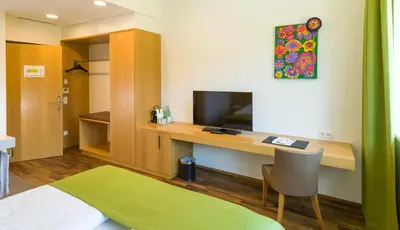 TV/Unterhaltungsangebot in der Unterkunft Business Motel Feldkirch