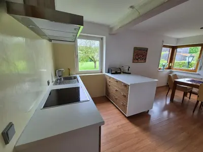 Küche/Küchenzeile in der Unterkunft Big Garden House