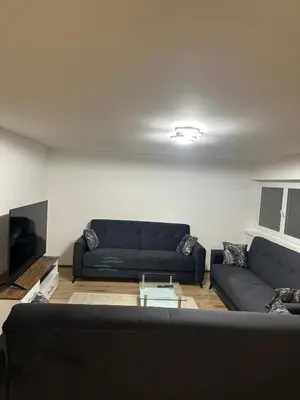 Ein Sitzbereich in der Unterkunft Alpina Apartment Premium
