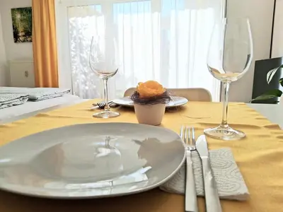 Getränke in der Unterkunft Top 5 Apartmenthaus Sonnenschein