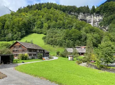 Naturlandschaft in der Nähe der Ferienwohnung
