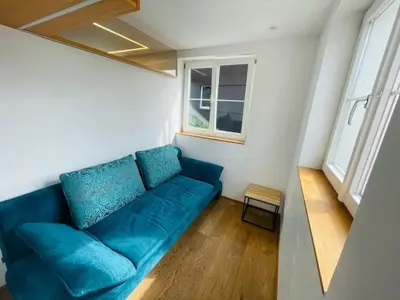Ein Sitzbereich in der Unterkunft Holiday apartment with 3 bedrooms