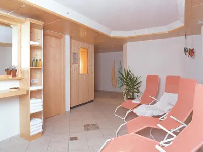 Ein Sitzbereich in der Unterkunft Apartment in Damüls near Hiking Trails