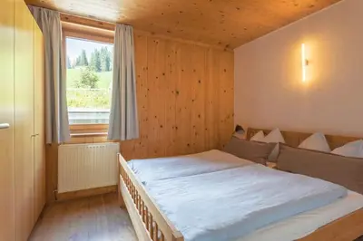 Ein Bett oder Betten in einem Zimmer der Unterkunft Apartment near Slopes in Warth-Vorarlberg 44984