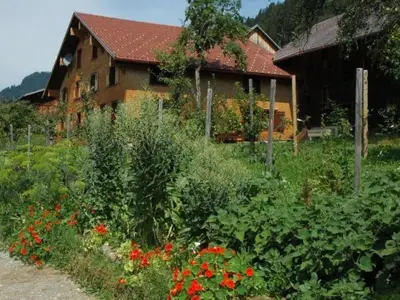 Ein Garten an der Unterkunft Holiday Home Dünser in Dünserberg by Interhome