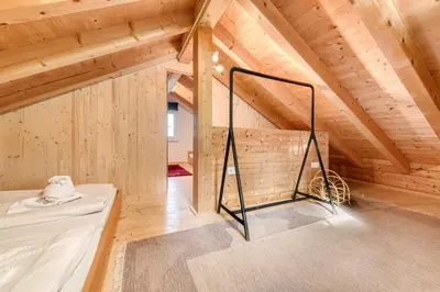 Ein Badezimmer in der Unterkunft Panorama Ferienhaus Zora