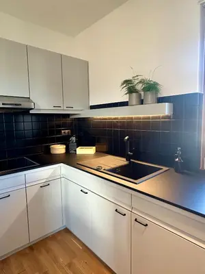 Küche/Küchenzeile in der Unterkunft Apartment 22