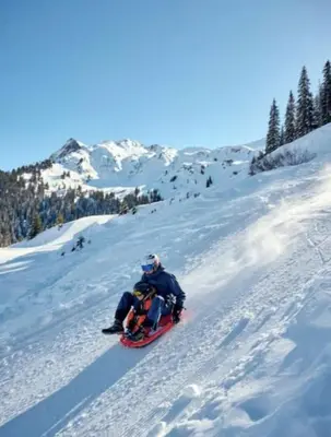 Chalet Milanovic im Winter