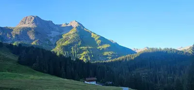 Naturlandschaft in der Nähe der Pension