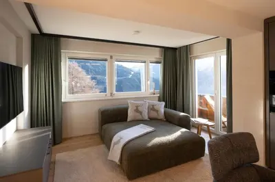 Ein Bett oder Betten in einem Zimmer der Unterkunft Chalet Emely