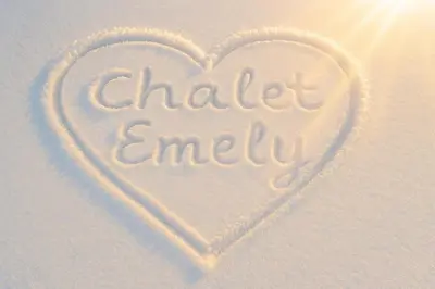Grundriss der Unterkunft Chalet Emely