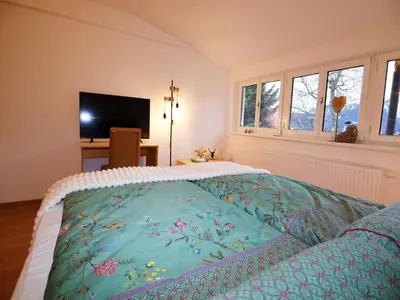 TV/Unterhaltungsangebot in der Unterkunft Holiday apartment in Bregenzerwald