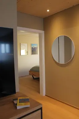 Ein Bett oder Betten in einem Zimmer der Unterkunft NEU Apartment JoKa am Jannersee