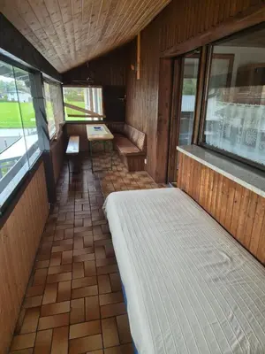 Ein Bett oder Betten in einem Zimmer der Unterkunft Mobers Alexander