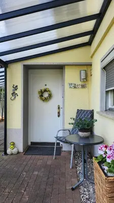 Grundriss der Unterkunft Ferienwohnung im Rheindelta