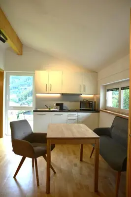 Küche/Küchenzeile in der Unterkunft Ferienwohnung Davenna