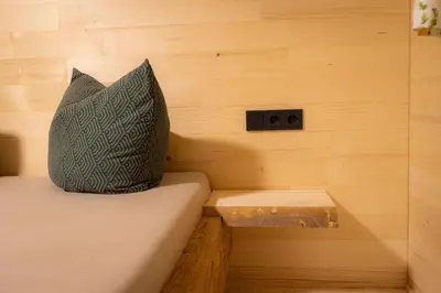 Ein Bett oder Betten in einem Zimmer der Unterkunft Bartles Hus