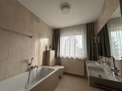 Ein Badezimmer in der Unterkunft Residenz Antonius - Stilvolles Wohnen in der Bodenseeregion