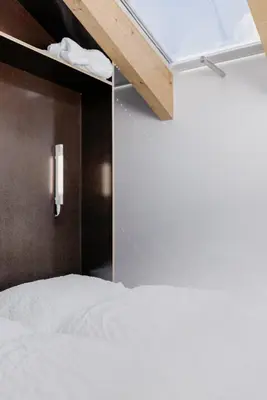Ein Bett oder Betten in einem Zimmer der Unterkunft LAMA Appartement