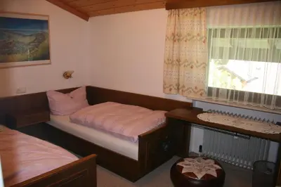 Ein Bett oder Betten in einem Zimmer der Unterkunft Montafon Apartment