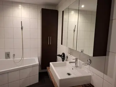 Ein Badezimmer in der Unterkunft Ferienwohnung Daniela