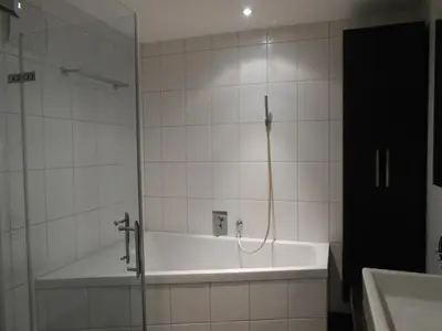 Ein Badezimmer in der Unterkunft Ferienwohnung Daniela