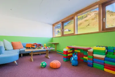 Ein Sitzbereich in der Unterkunft Lari Fari