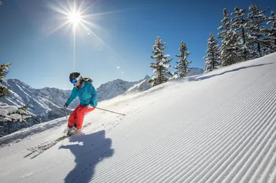 Skifahren in der Ferienwohnung oder in der Nähe