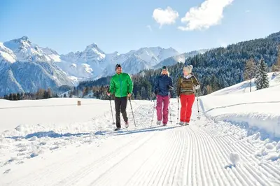 Haus Edelweiss im Winter