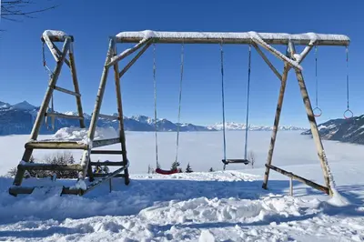 Berghof Burtscher im Winter