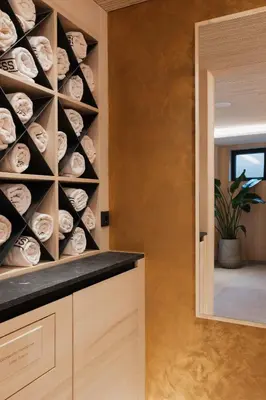 Grundriss der Unterkunft Hotel Garni Lavendel
