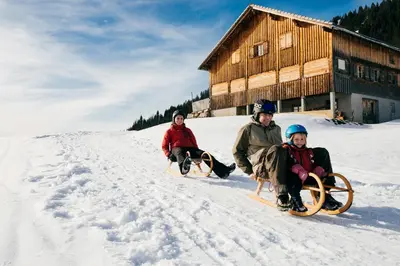 Gästehaus Meusburger im Winter