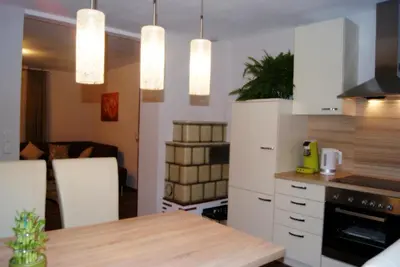 Küche/Küchenzeile in der Unterkunft Haus Rosegger