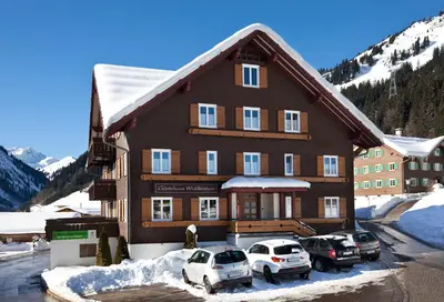 Grundriss der Unterkunft Gästehaus Widderstein