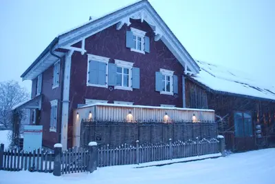 Ferienwohnung Rheintal im Winter