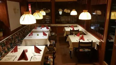 Ein Restaurant oder anderes Speiselokal in der Unterkunft Gasthaus Tisis