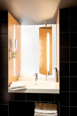 Ein Badezimmer in der Unterkunft Hotel Zum Verwalter Dornbirn