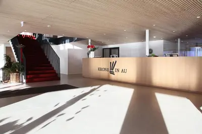 Lobby/Rezeption in der Unterkunft Hotel Krone in Au
