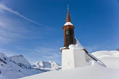 Ferienhaus Oberboden im Winter