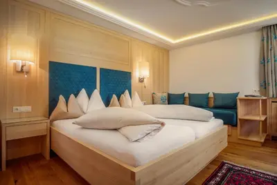 Ein Bett oder Betten in einem Zimmer der Unterkunft Pension Juliana