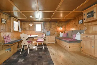 Ein Bett oder Betten in einem Zimmer der Unterkunft UNSER VORSÄSS - Klausberg