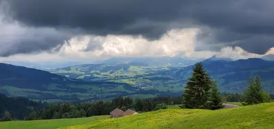 Naturlandschaft in der Nähe des Ferienhauses